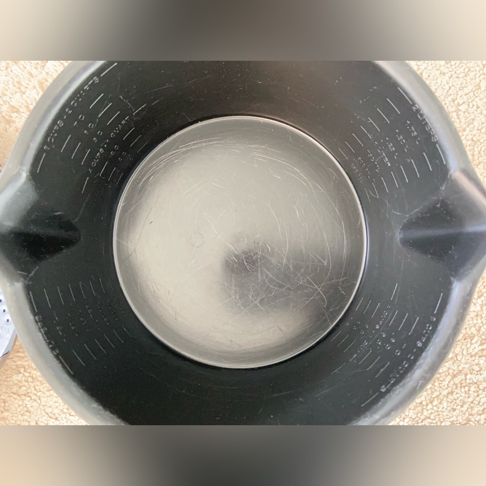 The Pampered Chef 8 Cup 2 Quart Micro Cooker Steamer Strainer Black 2778 - Picture 8 of 8